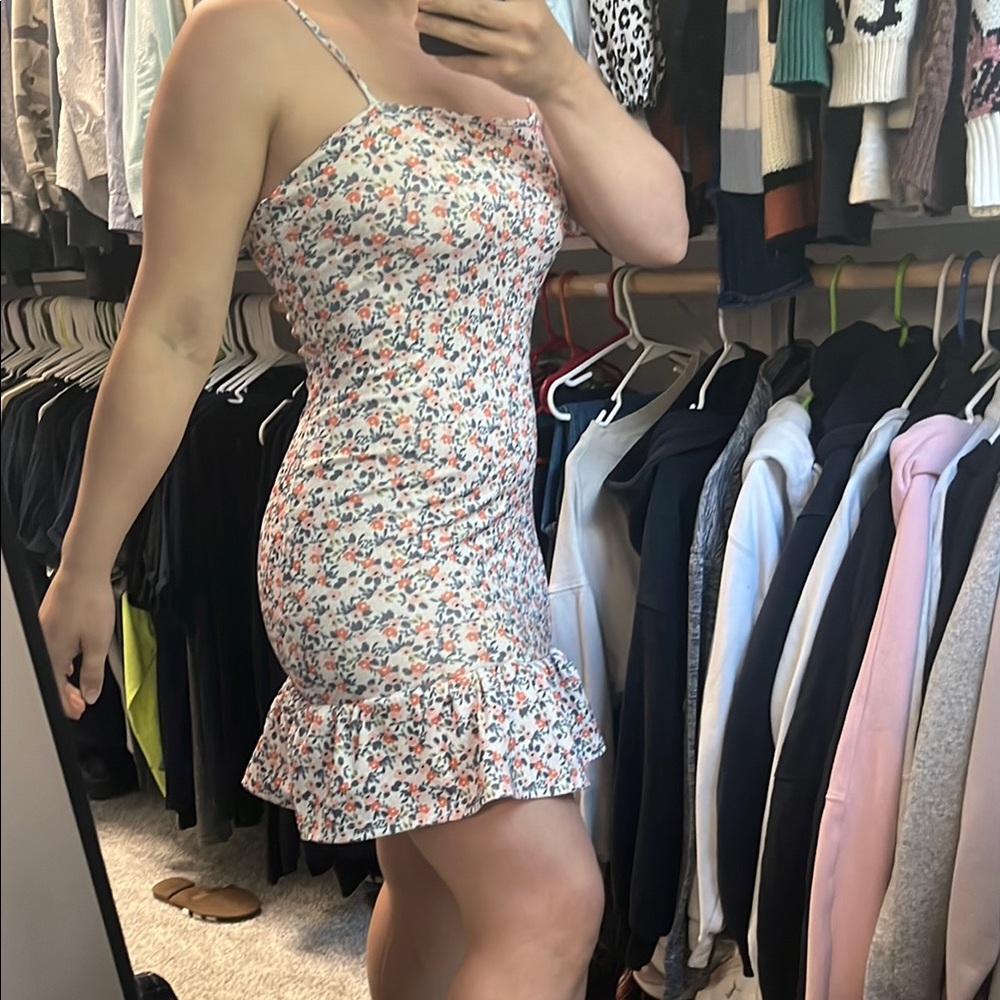 SHEIN Multicolor Floral Mini Dress